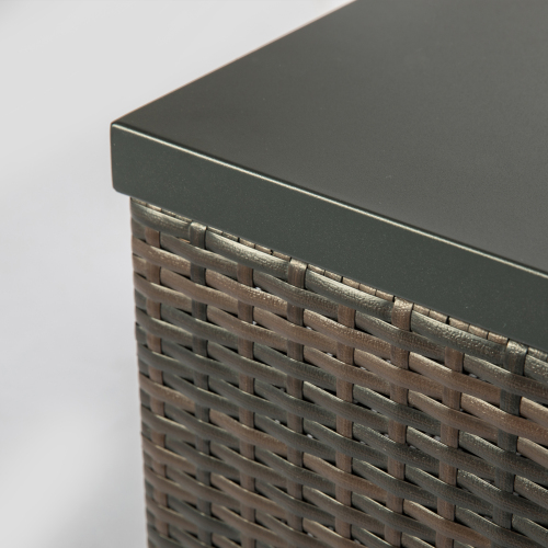 Table de foyer au gaz pour extérieur