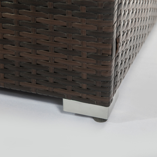 Table de foyer au gaz pour extérieur