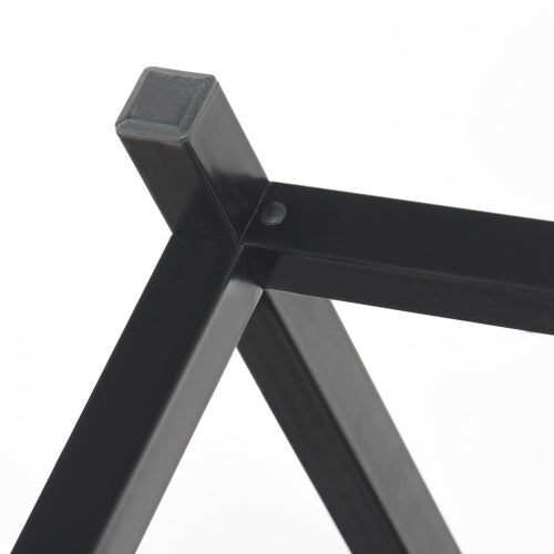 Bureau moderne en bois, de forme L